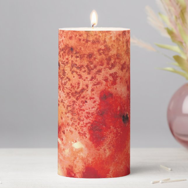 Embers Unfolding Pillar Candle (In Situ)