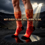 Embers Unfolding Socks