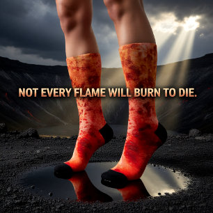 Embers Unfolding Socks