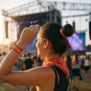 Embers Unfolding Wrist Keychain