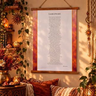 Emberwake Hanging Tapestry