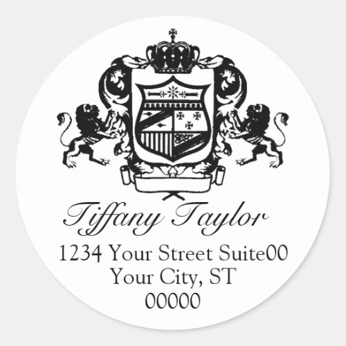 Emblem Address Sticker