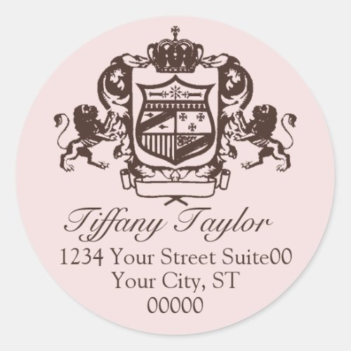 Emblem Address Sticker