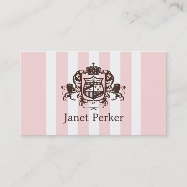Emblem Business Card (Front)