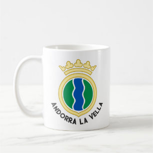 Emblem of Andorra la Vella Coffee Mug