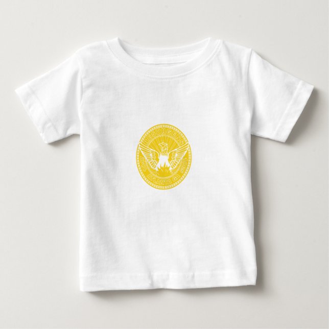 Emblem of Atlanta, Georgia Baby T-Shirt (Front)