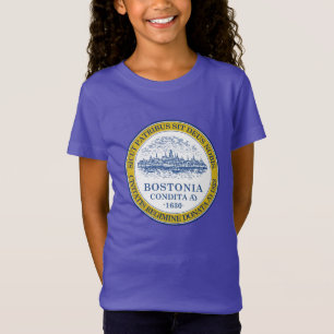 Emblem of Boston, Massachusetts T-Shirt