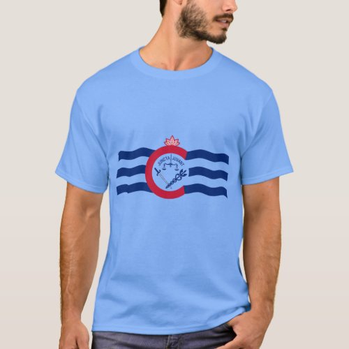 Emblem of Cincinnati Ohio T_Shirt