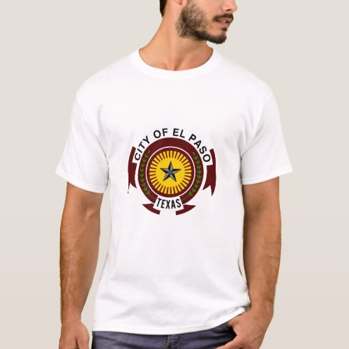 Emblem of City of El Paso Texas T_Shirt