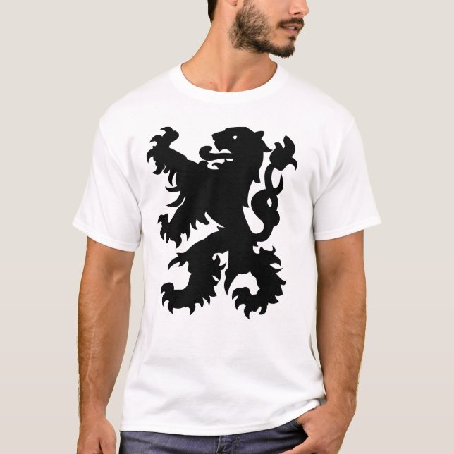 Emblem of Flemish Lion T-Shirt (Front)