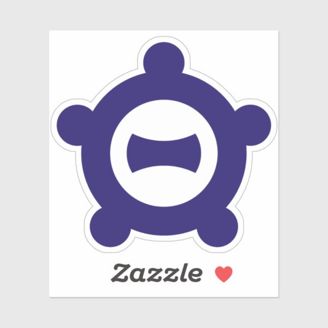 Emblem of Ichinomiya, Aichi, Japan Sticker (Sheet)