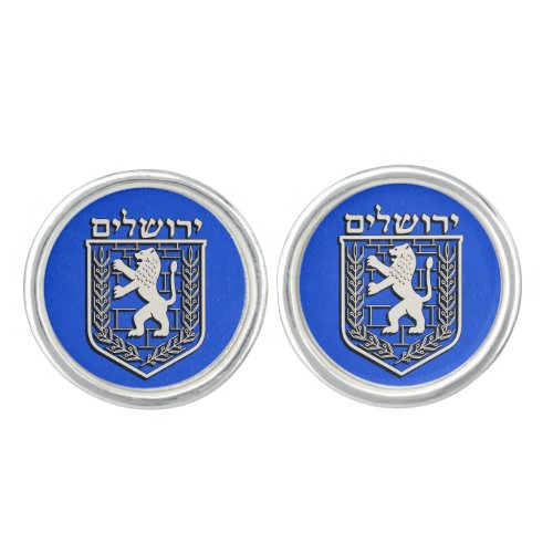 Emblem of Jerusalem Cufflinks