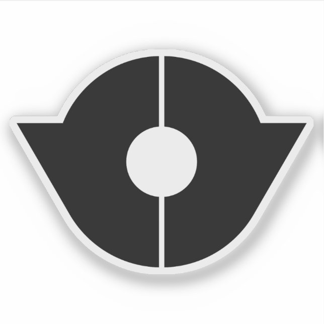 Emblem of Kita, Tokyo, Japan Sticker (Front)