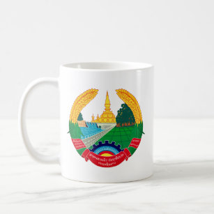 Emblem of Laos Coffee Mug