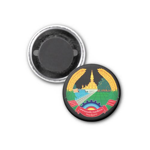 Emblem of Laos Magnet