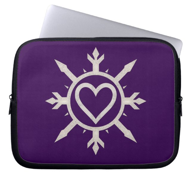 "Emblem of Love" Electronics Bag (Front)