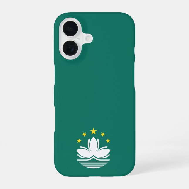 Emblem of Macau Iphone Case (Back)