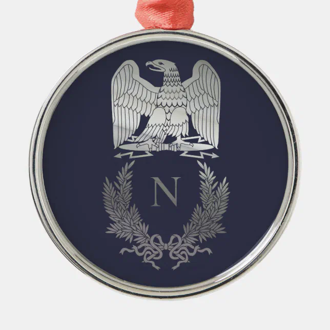 Napolean Decorations Emblem of Napoleon Bonaparte Metal Ornament | Zazzle