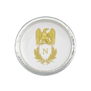Emblem Of Napoleon Bonaparte Ring by GrooveMaster at Zazzle