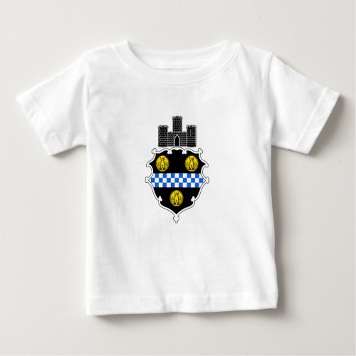 Emblem of Pittsburgh Pennsylvania Baby T_Shirt