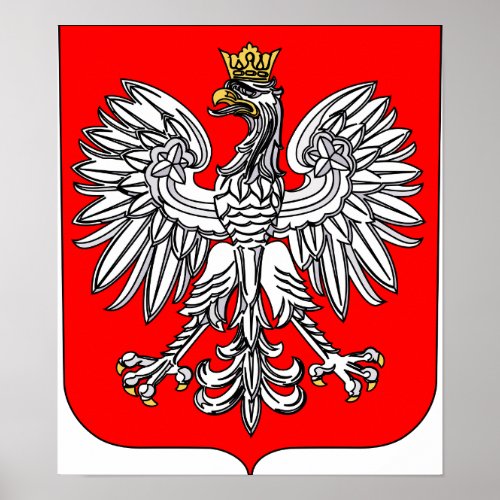 Emblem Of Poland Poster
