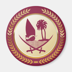 Emblem of Qatar Magnet