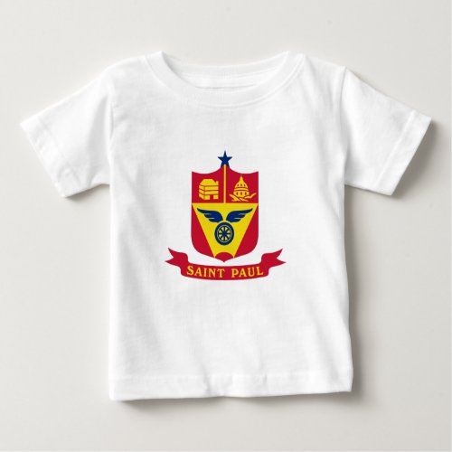 Emblem of St Paul Minnesota Baby T_Shirt