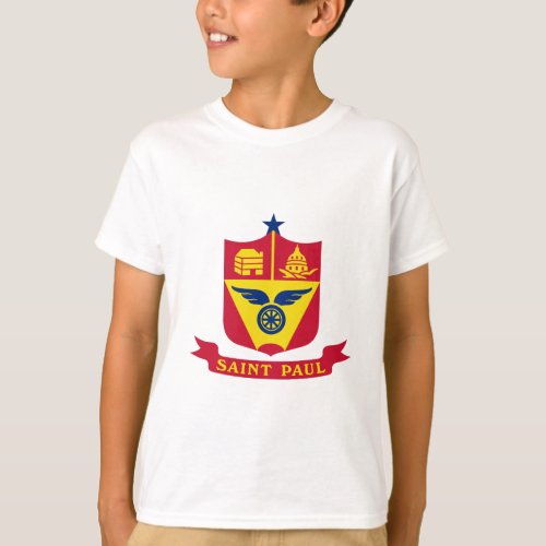 Emblem of St Paul Minnesota T_Shirt
