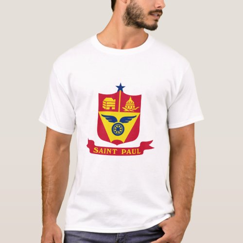 Emblem of St Paul Minnesota T_Shirt