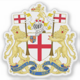 Emblem of the East India Company, British colony Sticker