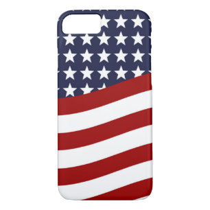 EMBLEM OF THE LAND I LOVE! (patriotic flag design) iPhone 8/7 Case