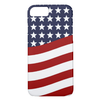 EMBLEM OF THE LAND I LOVE! (patriotic flag design) iPhone 8/7 Case