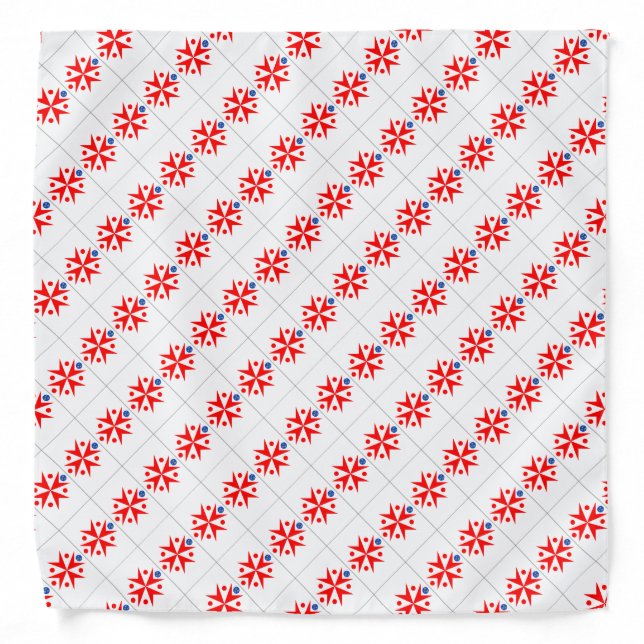 Emblem of the Navy Tuscany Medici Bandana (Front)
