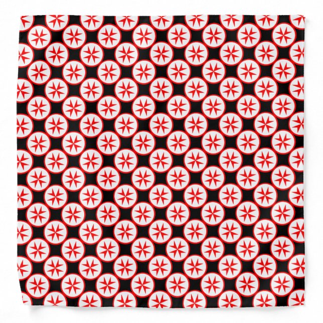 Emblem of the Navy Tuscany Medici Bandana (Front)