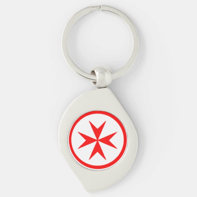 Emblem of the Navy Tuscany Medici Keychain (Front)