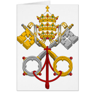 Emblem of the Papacy Official Pope Symbol Coat