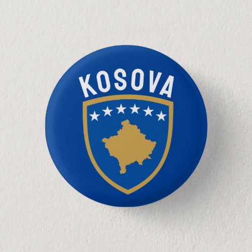 Emblem of the Republic of Kosovo Button