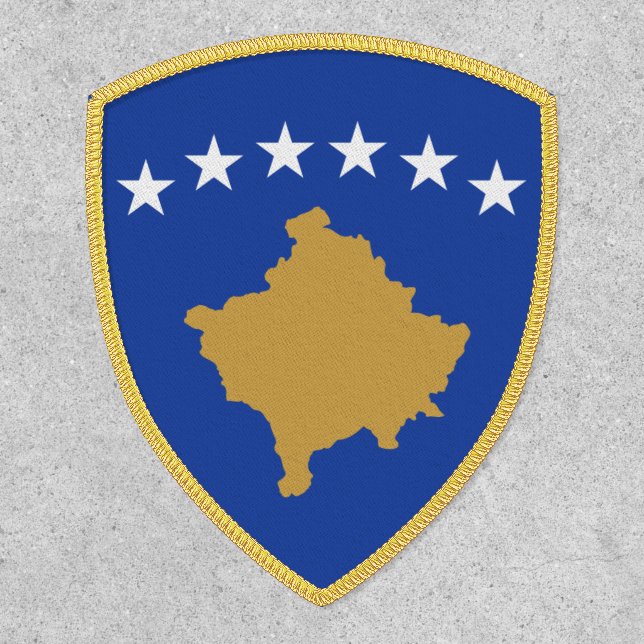 Emblem of the Republic of Kosovo Patch (Front)