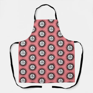 Emblem of the Society of Jesus  Apron