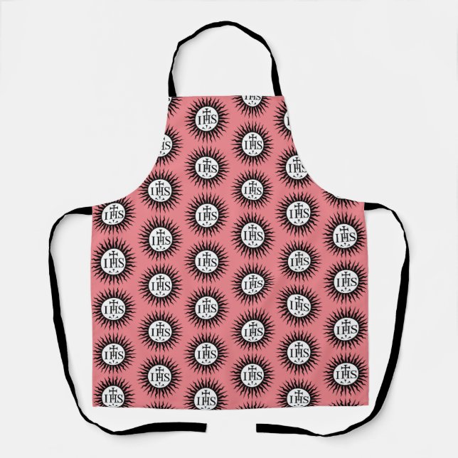 Emblem of the Society of Jesus  Apron (Front)