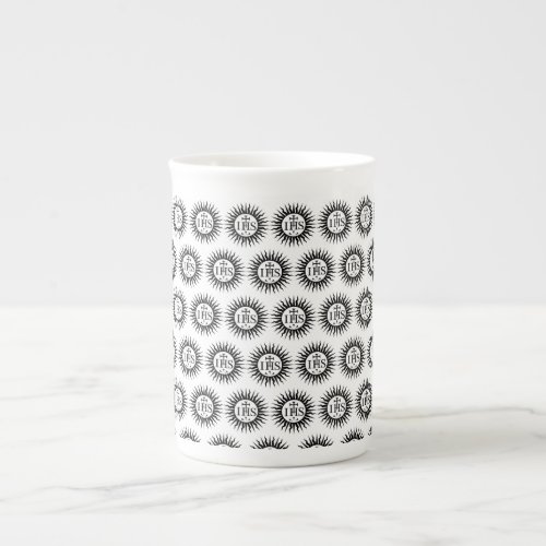 Emblem of the Society of Jesus  Bone China Mug