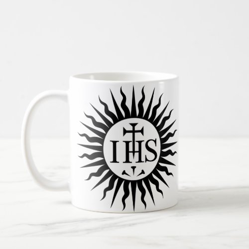 Emblem of the Society of Jesus  Coffee Mug