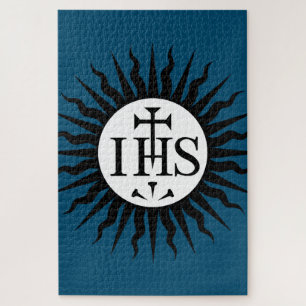 Emblem of the Society of Jesus Jigsaw Puzzle