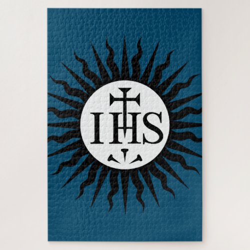 Emblem of the Society of Jesus  Jigsaw Puzzle