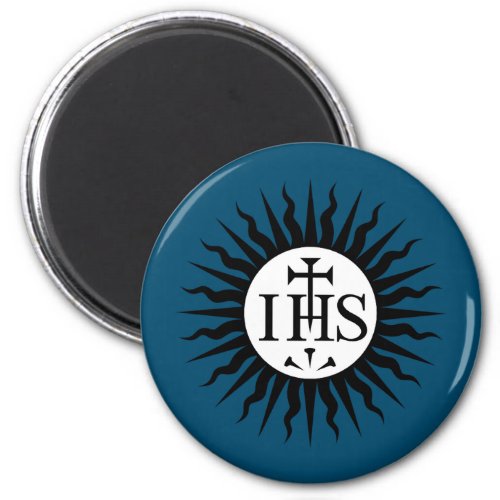 Emblem of the Society of Jesus  Magnet