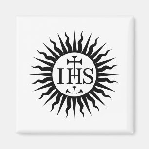 Emblem of the Society of Jesus  Magnet