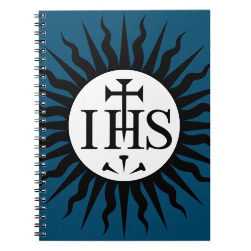Emblem of the Society of Jesus  Notebook