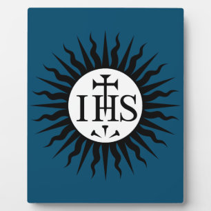 Emblem of the Society of Jesus  Plaque