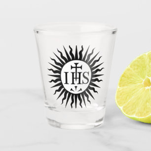 Emblem of the Society of Jesus  Shot Glass