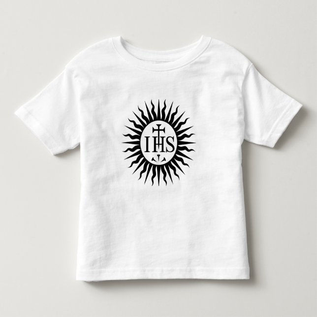 Emblem of the Society of Jesus  Toddler T-shirt (Front)